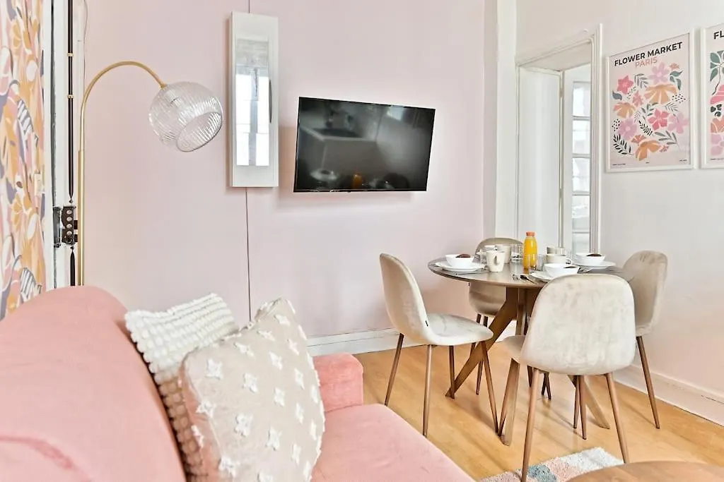 Magnifique Neuf Rose 14eme - Ii Apartament