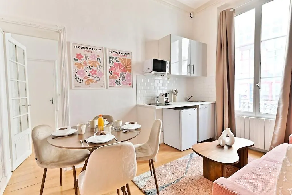 Magnifique Neuf Rose 14eme - Ii Apartament