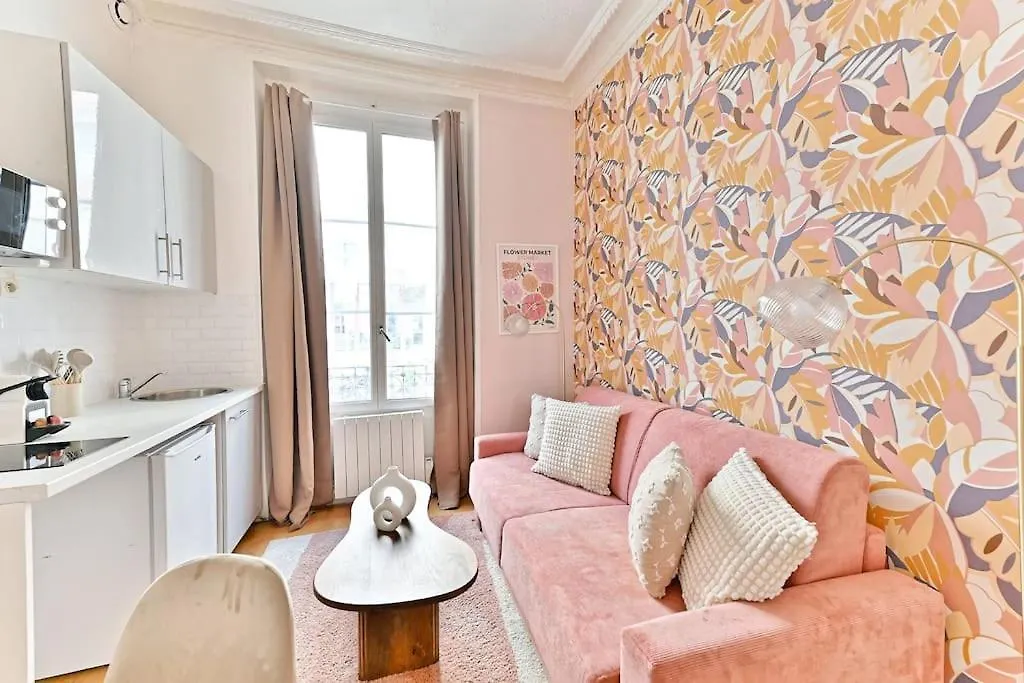 Magnifique Neuf Rose 14eme - Ii Apartment